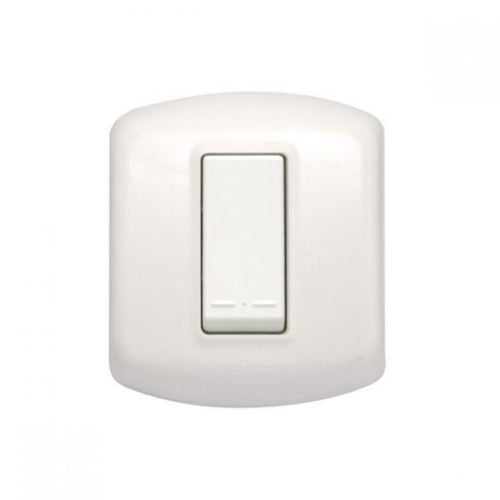 Casquete sobrepuesto Interruptor 9/12 Blanco