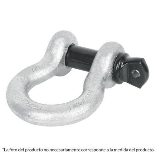 Grillete forjado 1/4" / 500kg