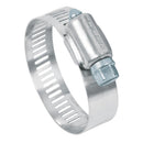 Abrazadera reforzada Acero Inoxidable 3/4-1.3/4" (19-44mm) 10un.