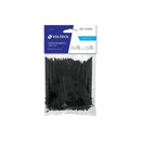 Amarras Plásticas Negra 2.5x100mm 100un
