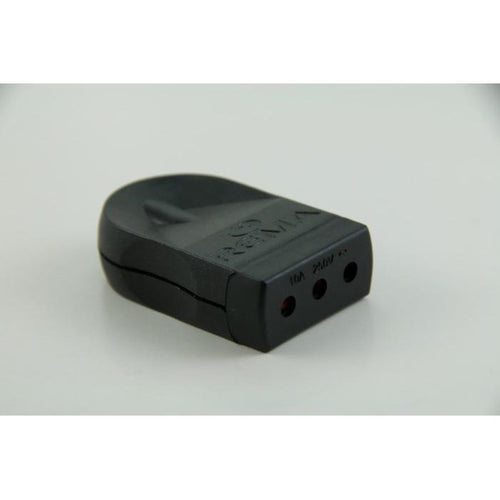 Enchufe Hembra Volante 2P + T 10A Negro