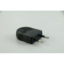 Enchufe Macho 2P s/tierra 10A Negro