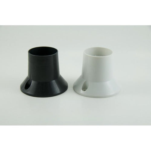 Base recta termoplástica E27 Blanco