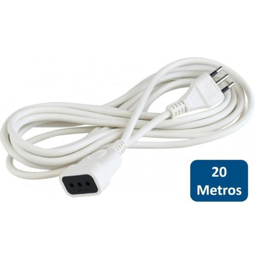 Alargador Blanco 2200W 20mts