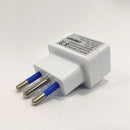 Adaptador 10/16A 2200W Con Protección Blanco 