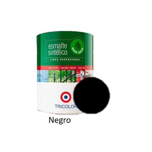 Esmalte Sintetico Base Agua Profesional 1/4 Gl (945ml) Negro