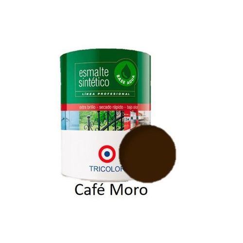 Esmalte Sintetico Base Agua Profesional 1/4 Gl (945ml) Café Moro