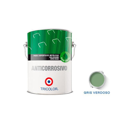 Anticorrosivo base agua 1 Gl (3.78lt) Gris Verdoso 