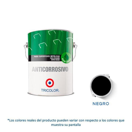 Anticorrosivo base agua 1 Gl (3.78lt) Negro 