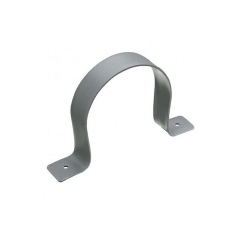 Abrazadera PVC Sanitario Gris 50mm