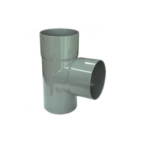 Tee PVC Sanitario Gris 40 x 40mm