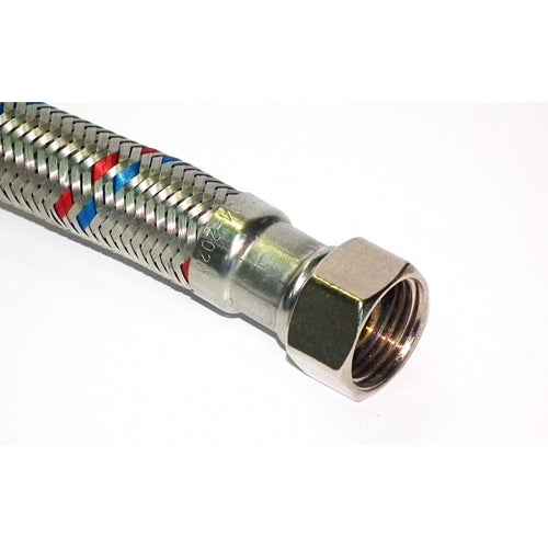 Flexible de agua Calefont Acero Inoxidable HI-HI 1/2" 35cms