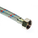 Flexible de agua Acero Inoxidable HI-HE 1/2" x M10 35cms