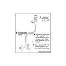 Kit Llave Angular + Flexible de 30cms HI-HI 1/2" x 15/16"