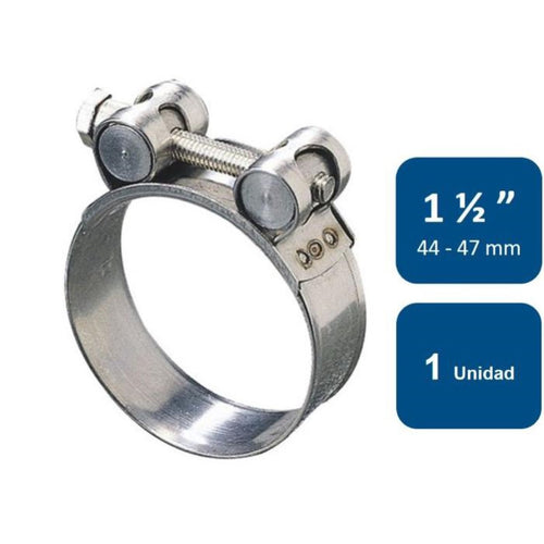 Abrazadera de Alta Presión 1.1/2" (44-47mm)