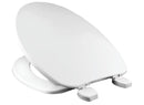 Asiento WC de Plastico Ajustable Ovalado