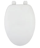 Asiento WC de Plastico Ajustable Ovalado
