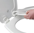 Asiento WC de Madera Termomoldeada Niño/Adulto NextStep Redondo Fijación 14cms