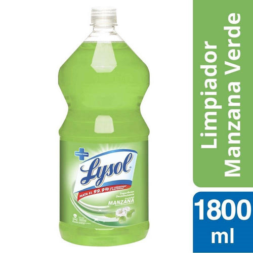 Limpiador Líquido Desinfectante Manzana Verde 1800ml 