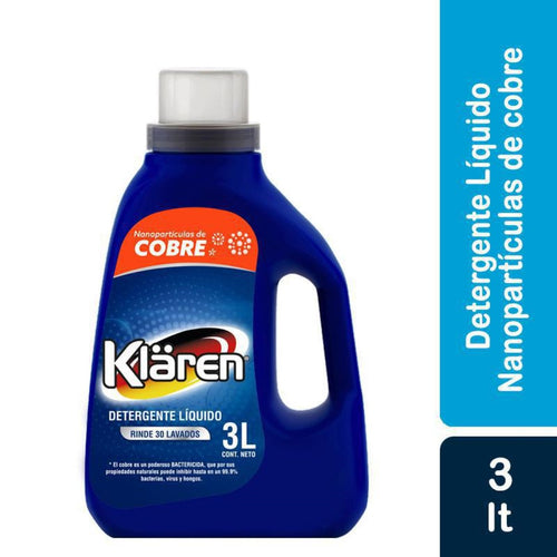 Detergente para Ropa con Nanoparticulas de Cobre  3lts