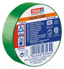 Tesaflex Cinta Aisladora Eléctrica Profesional Verde 10m x 15mm