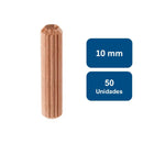 Tarugo Madera 10mm 50un. 