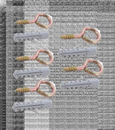 Cancamo Cerrado y Tarugo Nylon Nº 5 / 6mm 5 juegos