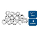 Golillas Planas Calibradas 5/32" (4mm) 12un.