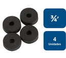 Gomas para llave 3/4' Negra 4un.