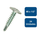 Tornillo Cabeza Lenteja Punta Broca