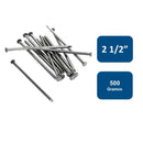 Clavos Corriente 2.1/2" 500grs 