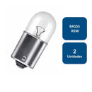 Ampolleta 12V para Automovil Globo Chico  2 contactos BA15S R5W 2un. 