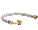 Flexible de Gas HI-HI 1/2" 50cms Conexión Curva