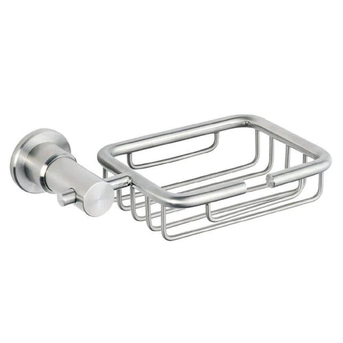 Jabonera cuadrada Volga Acero inoxidable satinado 