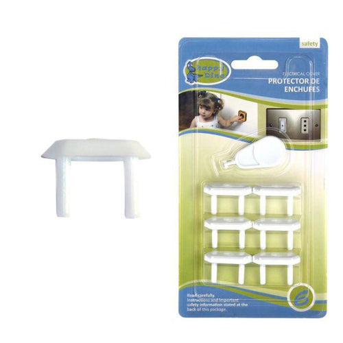 Protector de seguridad para enchufes 6 un.