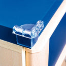Esquinero PVC transparente anti golpes niños 4 un.