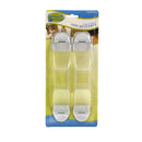 Tope de puerta PVC 2 un.
