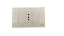 Enchufe simple 10A Blanco K-P03 