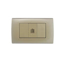 Conector RJ-11 Telefóno Dorado A83-P06 
