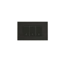 Interruptor triple 9/32 10A Grafito C3-P06 