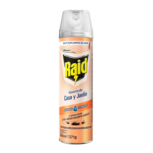 Insecticida Casa y Jardín Eficacia Segura (Base Acuosa) 360cc 