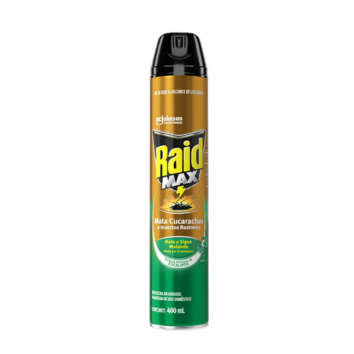 Insecticida Max Mata Arañas con Esencia de Eucalipto 360cc 