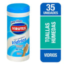 Toallitas Limpiadoras de Vidrio Frasco 35un. 