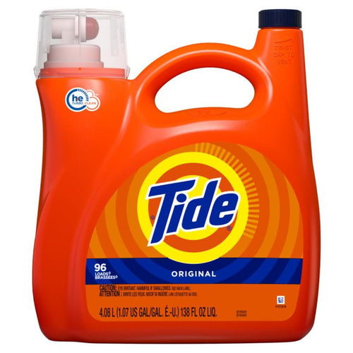 Detergente de Ropa Concentrado HE Original 4.08lts (96 lavados) 