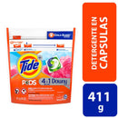 Detergente de Ropa Concentrado con Downy Capsulas 4 en 1 15 pods 