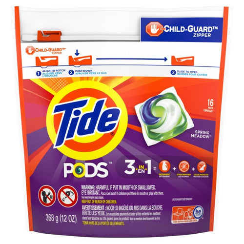 Detergente de Ropa Concentrado Capsulas 3 en 1 16 pods 