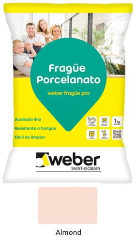 Fragüe Porcelanato 1kg Almond 