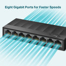 Switch LiteWave Gigabit 8 puertos 
