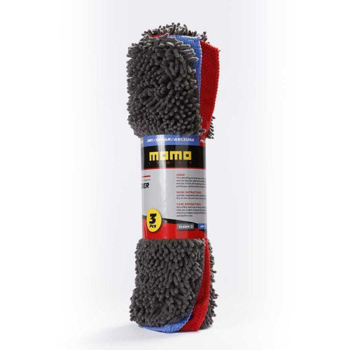 Kit de paños para limpieza de automovil 3 un.