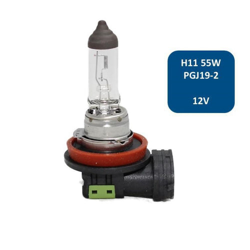 Ampolleta Halogena 12V para Automovil H11 55W PGJ19-2 